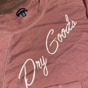 DRY GOODS CROP SWEATER